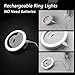 Selfie Ring Light,[Advaka] Rechargeable 36 LED Ring Light Clip On Phone Ring Light for iPhone X/7/8 Plus,iPad,Samsung Galaxy S8/S7/S6 Edge,Sony,Smart Phone Camera White