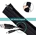 VILLATONE Wire Organizer. Set of 5 x 20 inches (100 inches) Cable Sleeves with Zipper. Black Neoprene Wire Management Sleeve. TV, Computer, Electronic Cord Wrapper