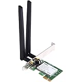 Fenvi Desktop Wireless Card 2.4/5GHz draft 802.11n 300Mbps Desktop WLAN PCI-E Card Windows Mac OS X Hackintosh System Also Supporting Windows 7 Windows 8 Windows 10