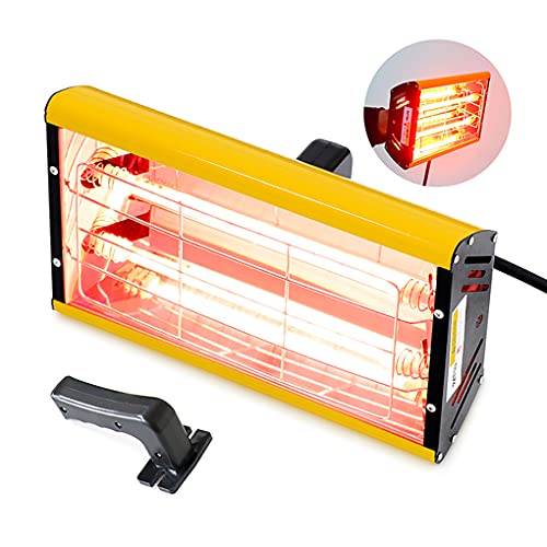 Datouboss 00w 100v 110v ペイントランプ 高い熱効率 速乾 赤外線ヒーター 塗装 ハンドヘルドヒートランプ 短波赤外線ランプ 塗装乾燥機 多機能ペイントドライヤー 自動車の塗装 家具の局部乾燥 車用フィルム 暖房