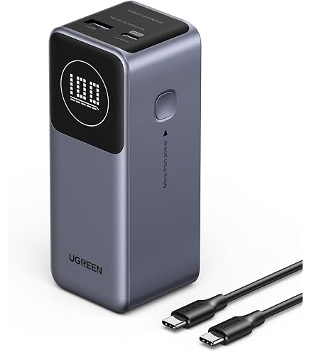 UGREEN Carregador portátil Nexode 200W 25000mAh PD3.1 carregador