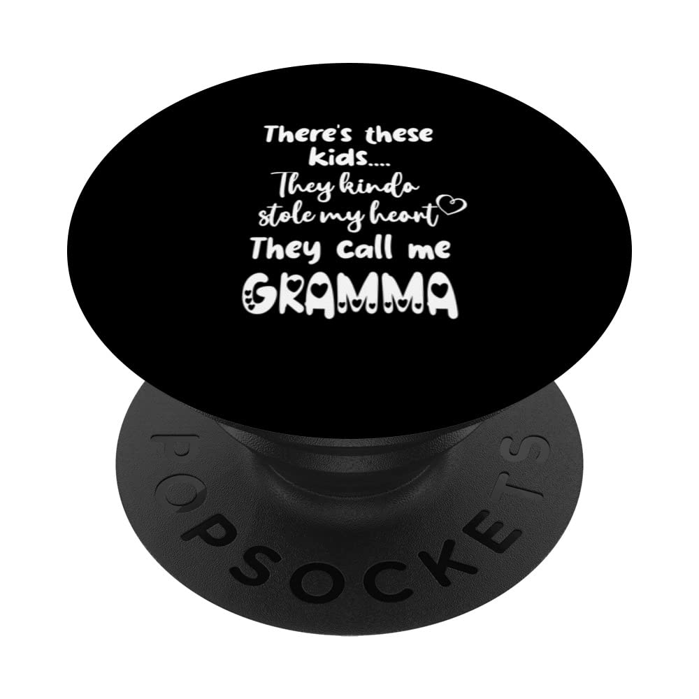 Special Grandma Grandmother These Kids Call Me Gramma PopSockets Swappable PopGrip