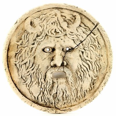 MUSEUM: Bocca della Verita' (The Mouth of Truth - Rome) Large [#422-MUM]
