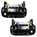 AutoandArt Brock Replacement Pair Set Front Outside Outer Textured Door Handles compatible with Pickup Truck 4Runner 6922089110 6921089110