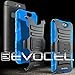 HTC One A9 Case, Evocel [Generation Series] Belt Clip Holster, Kickstand, HD Screen Protector, Dual Layer for HTC One A9, Blue (EVO-HTCA9-AB202)