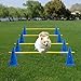 AKA Sports Gear Hurdle-Cones & Poles Set - 4 Split Poles Only (Cones Excluded)