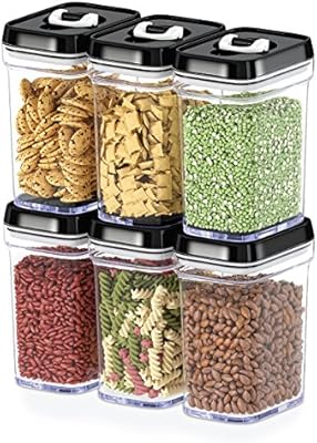 Dwellza Kitchen Airtight Food Storage Containers With Lids A A A