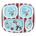 Bumkins Dr. Seuss Melamine Dishware, Blue Cat in The Hat
