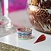 .925 Sterling Silver Womens Created Opal Eternity Wedding Stackable Band Ring Sizes 4-12