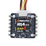 Makerfire BLHeli-S 4in1 10A ESC 2-3s Lipo Electric Speed Controller Support Oneshot Multishot Dshot for FPV Racing Drone