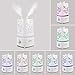 GPCT [7 Different Color] 1.5L Ultrasonic Aromatherapy Essential Oil [Air Humidifier/Aroma Diffuser] Auto-Shut OFF, LED Lights, Baby/Kids/Bedroom Living/Office/Car/Spa Cool Mist Air Ionizer/Purifier
