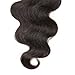 UNICE Hair 3 Part Lace Closure Body Wave Brazilian Unprocessed Virgin Hair 4x4 Closure Natural Color (12inch)