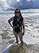 Kisscynest Women's Plus Size Swimwear 2 Piece High Waisted Swimsuit Ruffle Bikini Army Green 3XL