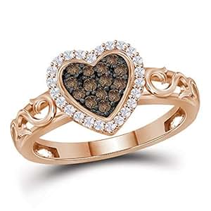 Near diamond heart rings for women near me images women