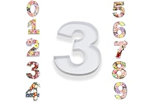 MANOCZY 10”Cardboard Number Mache Chocolate Covered Strawberries Fillable Sweets Candy Container Box(White, 3)