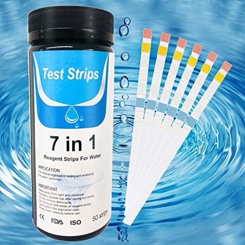 Pool Test Strips,Water Test Kit,SPA Test Strips for Hot Tubs,Water Hardness Test Strips,Drinking