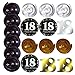 18th BIRTHDAY PARTY DECORATIONS KIT - Cheers to 18 Years Banner, Sparkling Celebration 18 Hanging Swirls, Perfect 18 Years Old Party Supplies 18th Anniversary Decorations