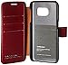Galaxy S7 Case, VRS Design [Layered Dandy][Wine Red] - [Premium Leather Wallet][Slim Fit][Card Slot] For Samsung S7