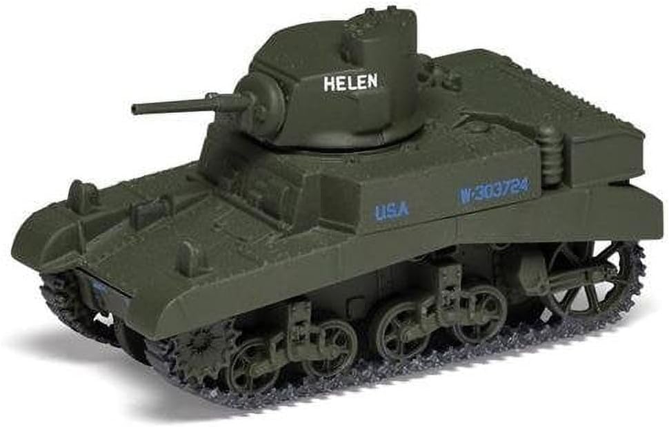 Corgi CS90641 MiM M3 Stuart Tank Showcase Black Diecast Model