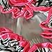 Kella Milla Stylish Satin Shower Cap - Zebra