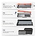 INK E-SALE Compatible Toner Cartridge Replacement for Brother TN660 TN630 use for MFC-L2700DW HL-L2340DW HL-L2300D HL-L2380DW DCP-L2540DW DCP-L2520DW MFC-L2740DW MFC-L2720DW (2 Pack Black, Design V3)