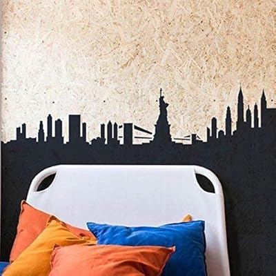 Nueva York Skyline Plantilla Decoracion Casera De Pared Plantilla