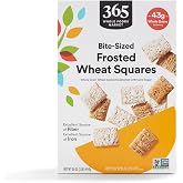 365 by Whole Foods Market, Frosted Wheat Squares Cereal, 16 Ounce