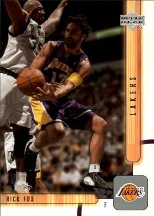 Amazon Com 2001 Upper Deck Basketball Card 2001 02 77 Rick Fox Collectibles Fine Art