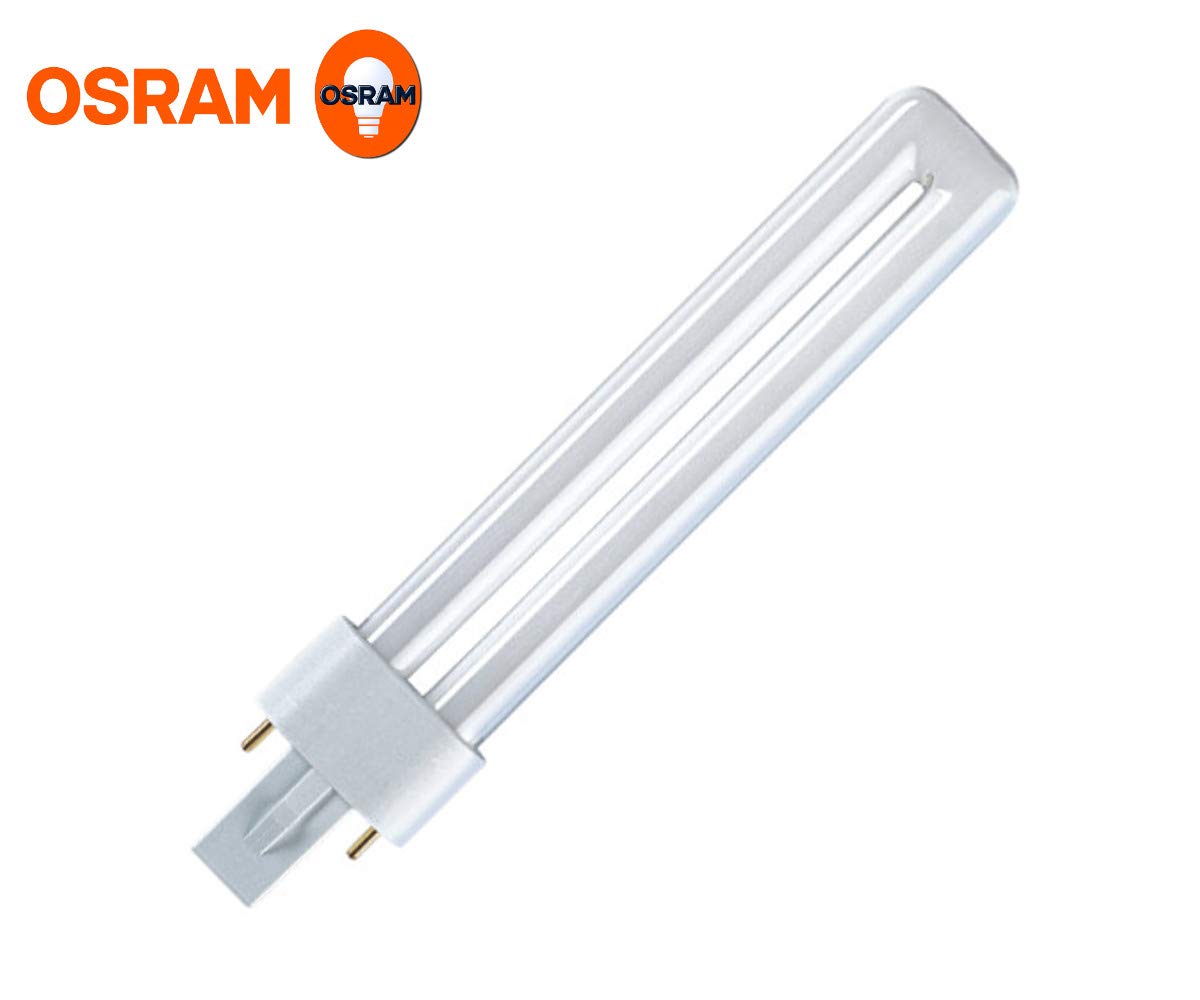 10 x Osram 11w Dulux S 2pin G23 830 Warm White PLS - Lynx S - Biax S ...