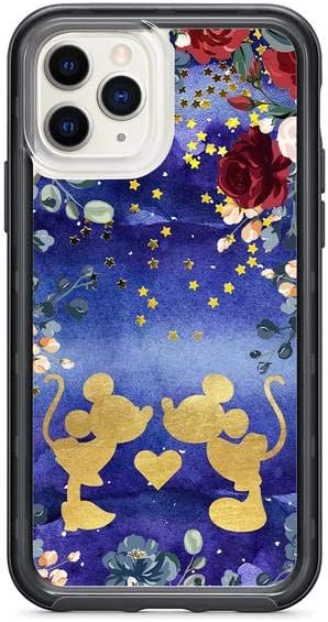 Kaidan iPhone 8 7 Plus 11 12 13 Mini Case XS X XR Cute Mouse Love 13 Pro Max Romantic Kiss 6 6s Samsung Note 9 10 20 Ultra Galaxy s10e S21 S20 FE S8 S9 S10 Campatible with Google Pixel 2 3 XL am210