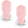 JEGERMIG 2 Pieces Black Full Face Mask Halloween Spandex Adult Hood Faceless Morph Head Cloth