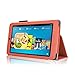 Case for Fire HD 6 - Elsse Premium Folio Case with Stand for Fire HD 6 (Oct, 2014 Release) - Orange