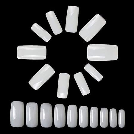 Amazon Kalolary 500枚入 白ネイルチップ ネイル用品 ジェルネイル 偽ネイル 爪にピッタリ Diyネイルアート Kalolary ネイルチップ 通販