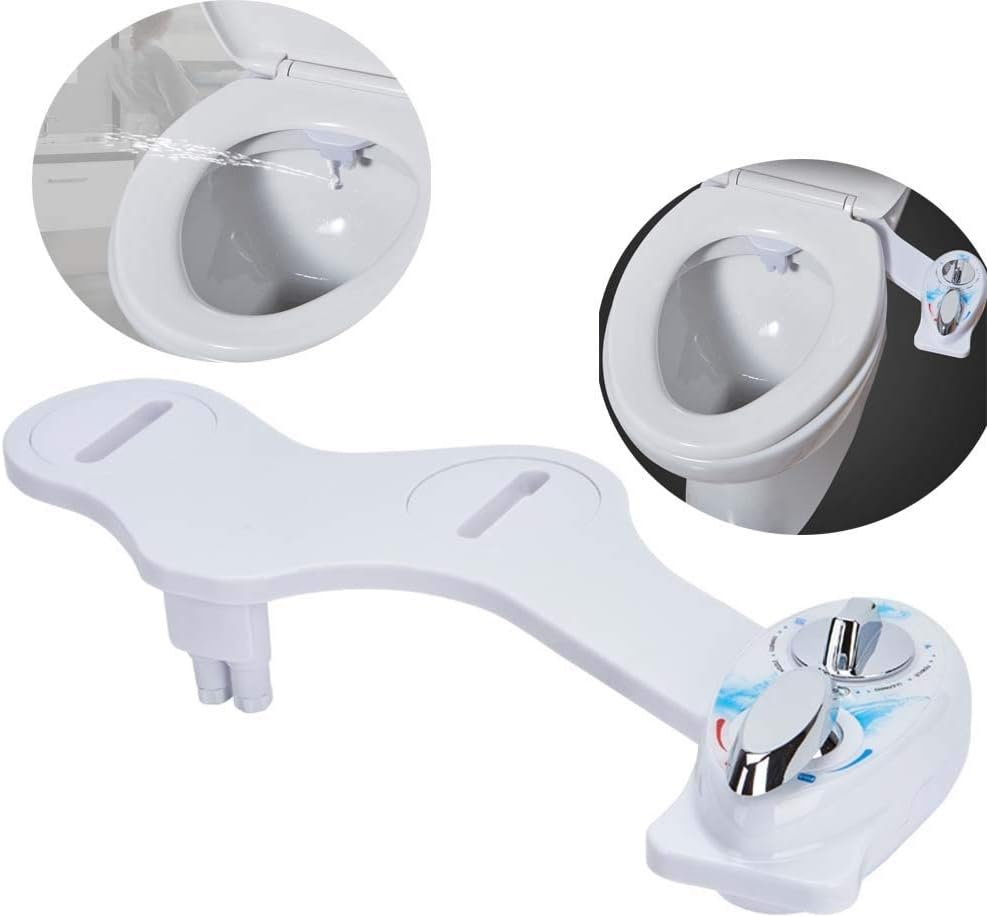 Gytoo Bidet Toilet Seat Adjustable Fresh Water Spray Non Electric Mechanical Bidet Toilet Seat Attachment Easy Installation Toilet Attachment Amazon Co Uk Kitchen Home