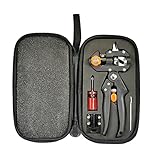 CoZroom Garden Pruning Snip Grafting Cutting Tool Set with 2 Extra Sharp Blades, a Phillips Screwdriver and a Wrench