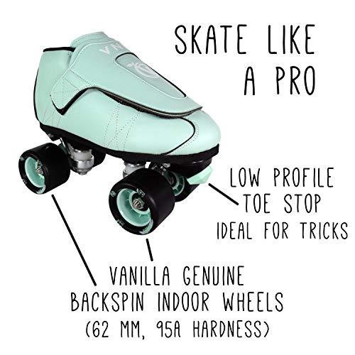VNLA Mint Jam Skates Quad Roller Skates from Vanilla Indoor Speed
