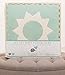 Interlocking Foam Baby Play Mat Tiles - Large Non-Toxic Puzzle Floor Mat for Kids, 61” x 61” Nursery Crawling Mat, Safe & Protective for Infants & Toddlers Duck Egg Blue & White