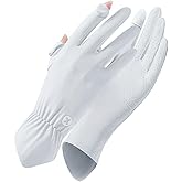 SUJAYU Ultra Thin Full Finger UV Protection Gloves Driving Gloves Women, UV Gloves Sun Protection Gloves