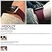 MOOLLY for Watch Band 42mm 44mm, Soft Silicone Watch Strap Replacement Sport Band Compatible with Watch Band Series 5 Series 4 Series 3 Series 2 Series 1 Sport & Edition (42mm 44mm M/L, Wine Red)