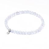 Tiny Rituals Blue Chalcedony Bracelet for Women