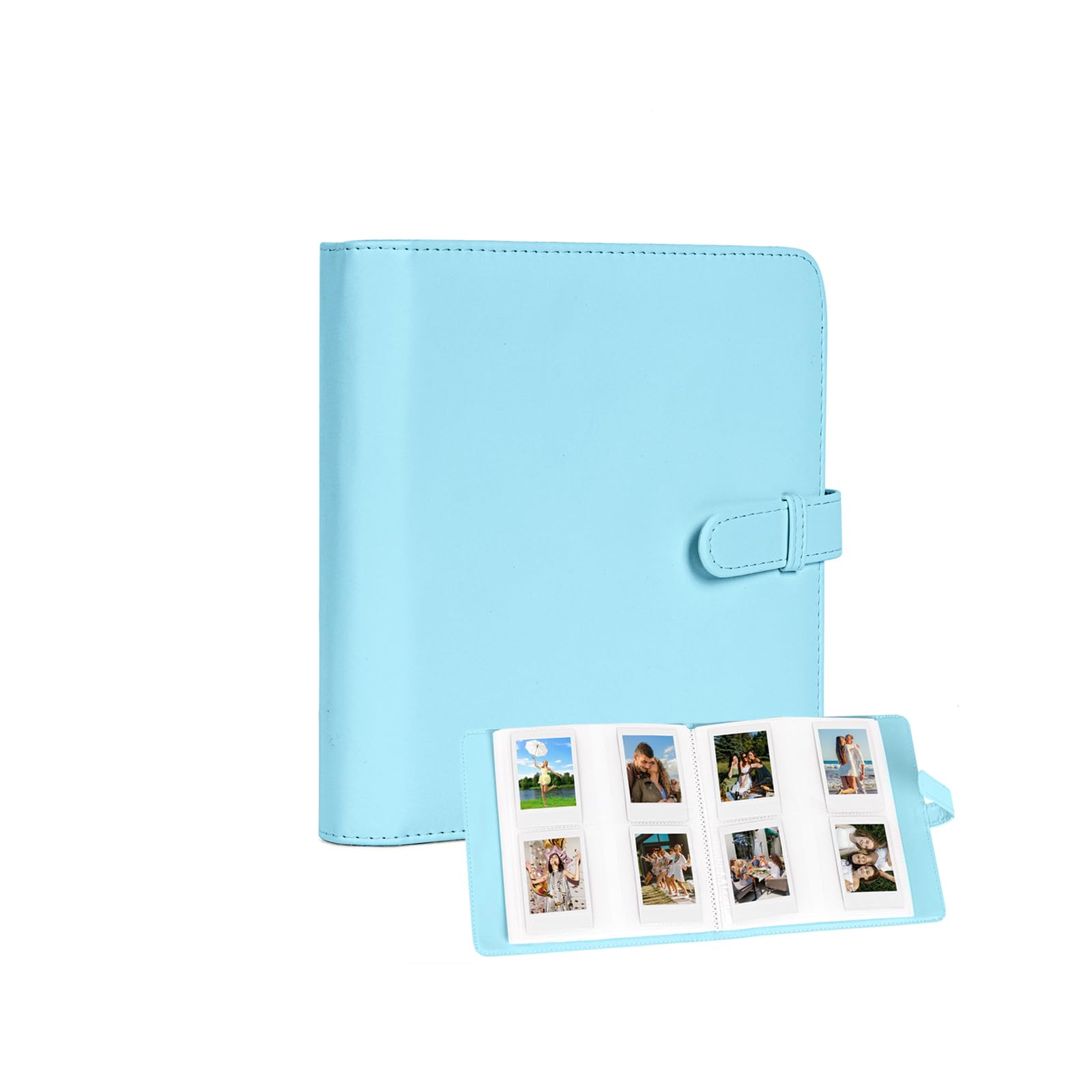 288 Pockets Square Photo Album for Fujifilm Instax Square SQ40/SQ1/SQ6/SQ10/SQ20/SP-3 Camera (Blue)