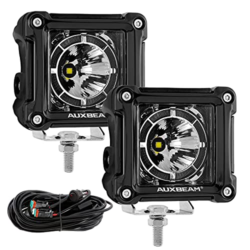 Auxbeam 3 Inch LED Cubes with DRL 2 Modes LED Light