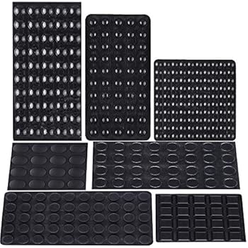 AUSTOR 318 Pieces Black Rubber Feet Bumper Pads
