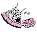 Jubileens 2 PCS Baby Toddlers Infant Girls Cotton Cute Dress+ Underpants Outfit Sets (S(0-6 Months), Pink)