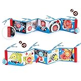 Yookidoo Baby's First Book - Lights and Music Soft Double Sided First Book By (0m+)