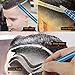 Eyebrow Hair Tattoo Razor Pen For Hair Art Design (20 Blades + 1 Tweezer + 8 Stencils) - Professional Accessories Barber Pencil Engraving Shaver Device, Magic Eye Brow Beard Styling Shaving Tools Kit