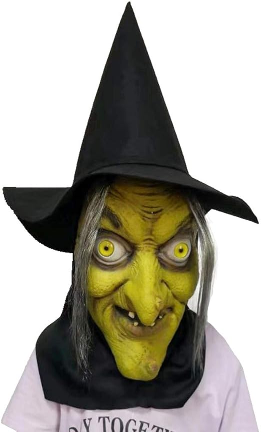 Horrific Halloween Mask Witch Mask Halloween Night Party Costume Favors