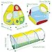InnoFun Kids Playhouse Tent With Tunnel Set, Children Bounce Playhouse,Ball Pits Toys,For Indoor Outdoor Use(Balls Not Included)
