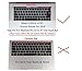COOSKIN TPU Clear Premium Keyboard Cover Skin Protector for A1989 MacBook Pro 13.3 15.4 inch with Touch Bar A1990 A1707 A2159 A1706