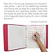 Samsill DUO 2-in-1 Organizer / 1 Inch 3 Ring Binder & File Organizer Combination / School Supplies / Paper Organizer / Turquoise / Updated Version, Model:SAM10134